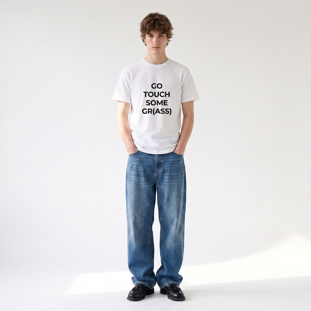 GO TOUCH SOME (GR)ASS | T-SHIRT
